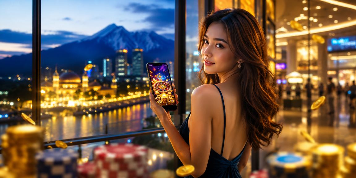 Pengguna Sabah menggunakan aplikasi kasino dalam talian 50450 melalui telefon pintar